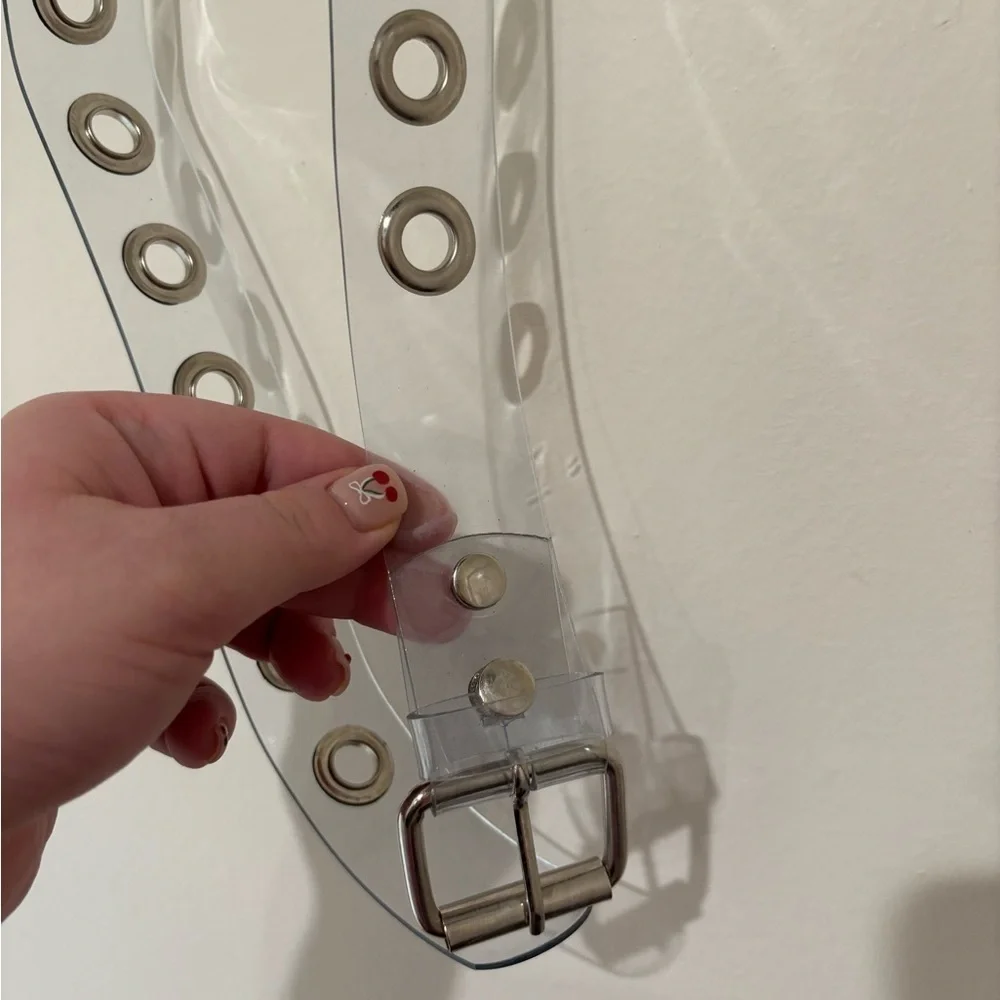 Clear Women’s Belt